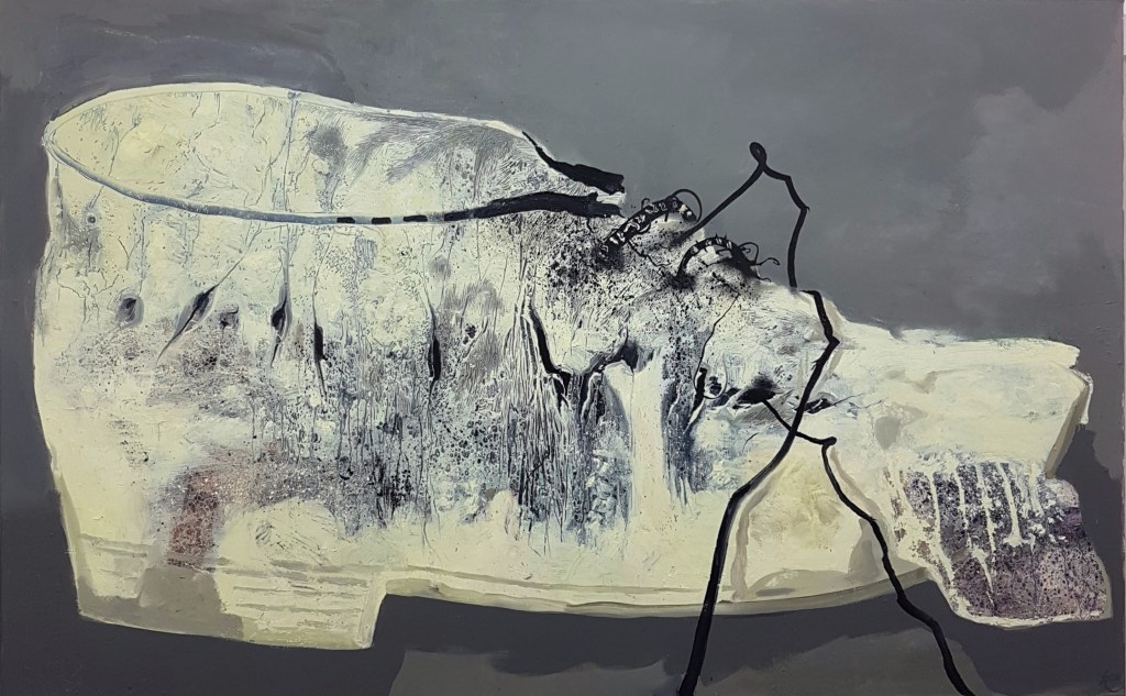 Shoe, 120x75cm, 2025